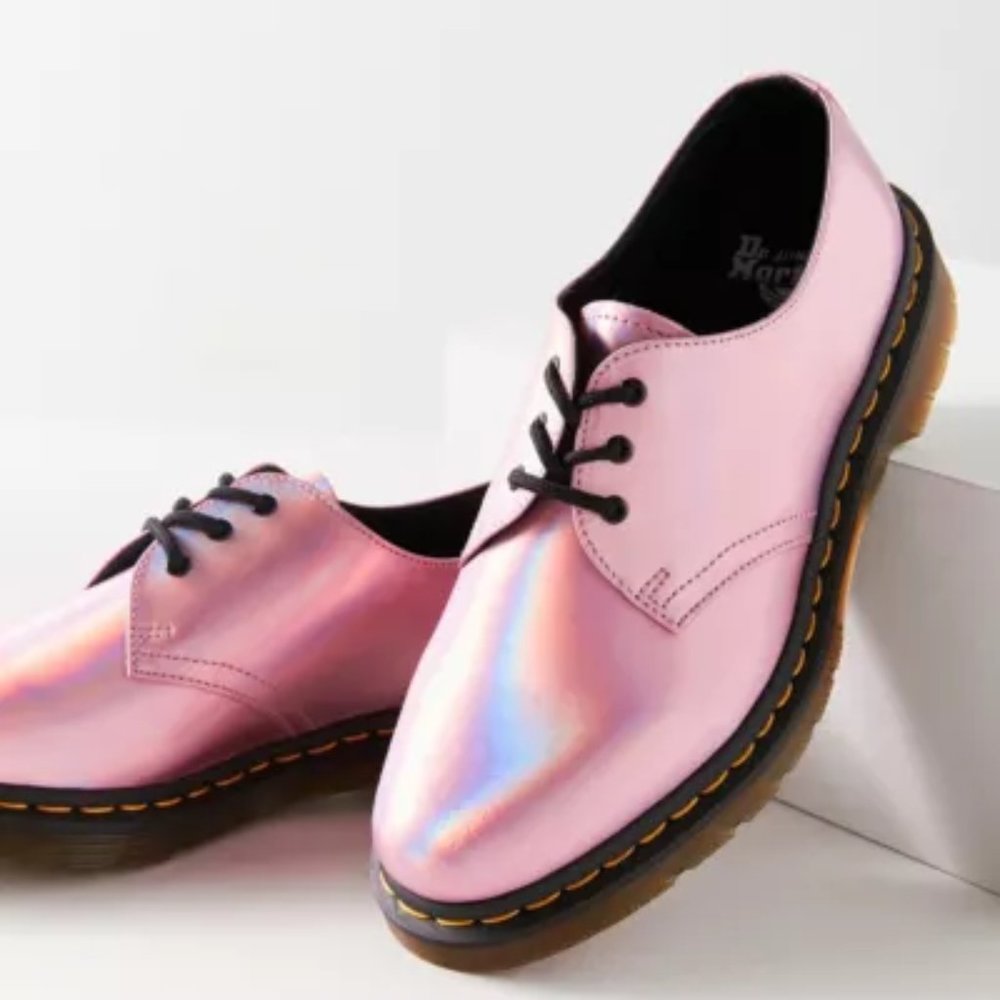 Dr. Marten 1461 Mallow Pink Iridescent Oxford